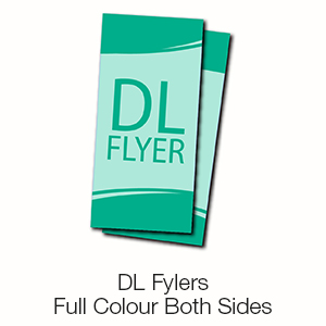 DL Flyers - Full Colour Both Sides