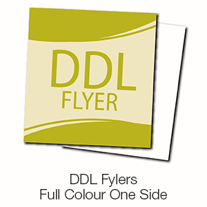 DDL Flyers - Full Colour One Side