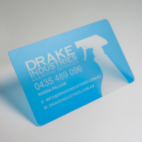 Plastic Cards - 0.38mm Frosted